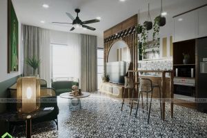 Thiết kế nội thất căn hộ chung cư Kosmo – Tây Hồ